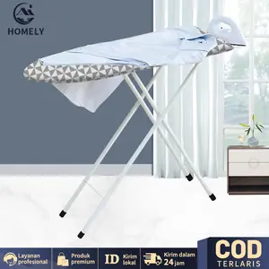COD Meja Setrika Tinggi Dapat Disesuaikan Ironing Board Foldable Iron Berdiri Papan Setrika Dapat Dilipat  Meja Setrika Besar Iron Stand Alas Setrika
