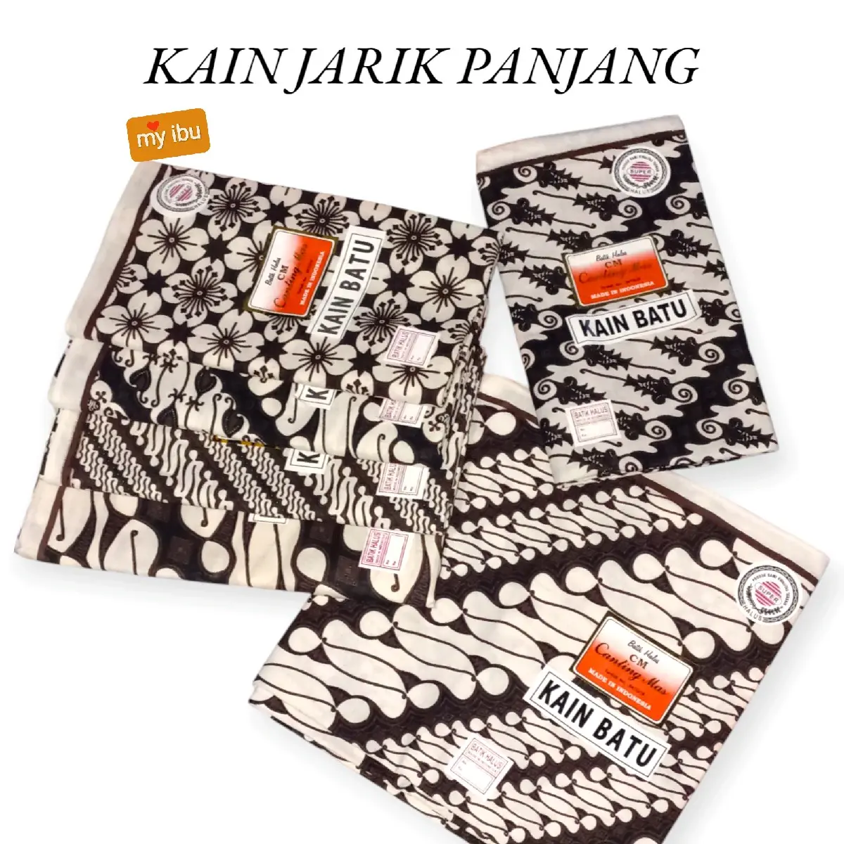 KAIN JARIK PANJANG BISA PILIH MOTIF KAIN BATIK HALUS KWALITAS SUPER