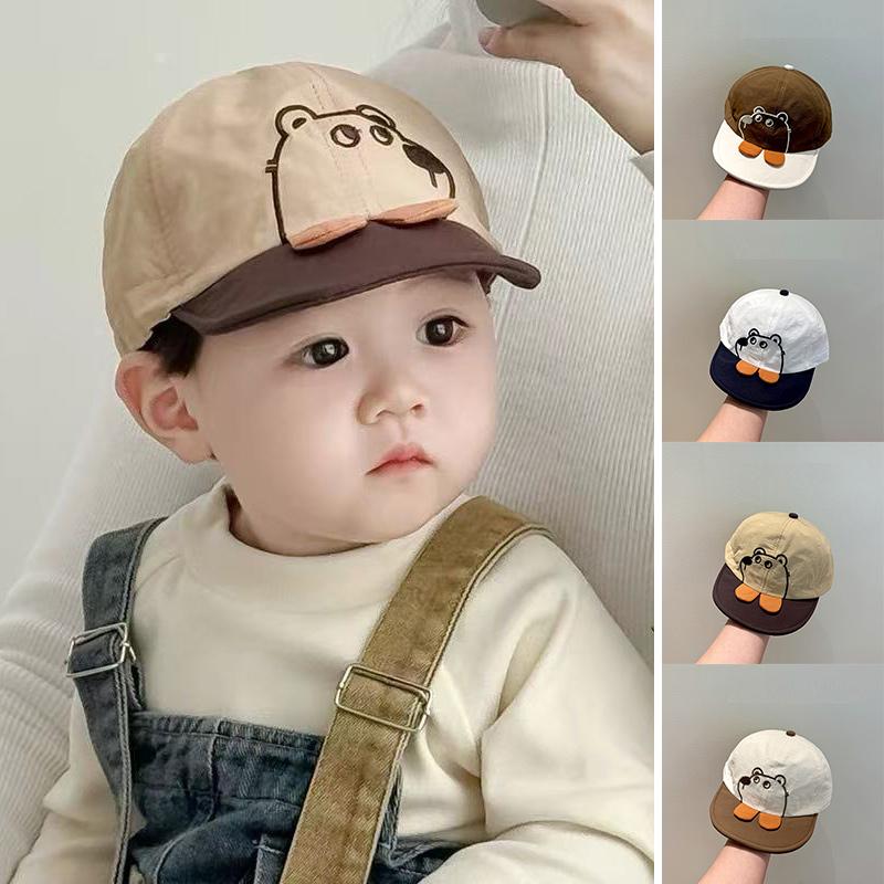 Mũ Mùa Hè Cho Em Bé Thiết Kế Động Vật Hoạt Hình Dành Cho Bé Trai Và Bé Gái Làm Bằng Bông Mũ Bóng Chày Cho Trẻ Sơ Sinh Thích Hợp Cho Các Hoạt Động Ngoài Trời Và Thường Ngày Mũ Lưỡi Trai Che Nắng Cho Trẻ Mới Biết Đi Và Trẻ Em Dễ Thương