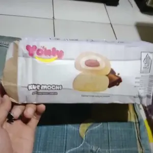 [COD][HALAL]SENSASI LUMER! 30 Pcs Mochi Mix 3 Rasa (Cokelat, Stroberi, Mangga) Isian Krim Lembut & Topping Coconut Shredded - Jajanan Tradisional Modern Halal Kenyal Anti Seret - Dessert Kekinian 2026