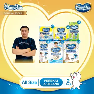 [PROMO Kurnia Gallery] 2 Ball MamyPoko Multivariant All Size - Popok Celana / Popok Tape