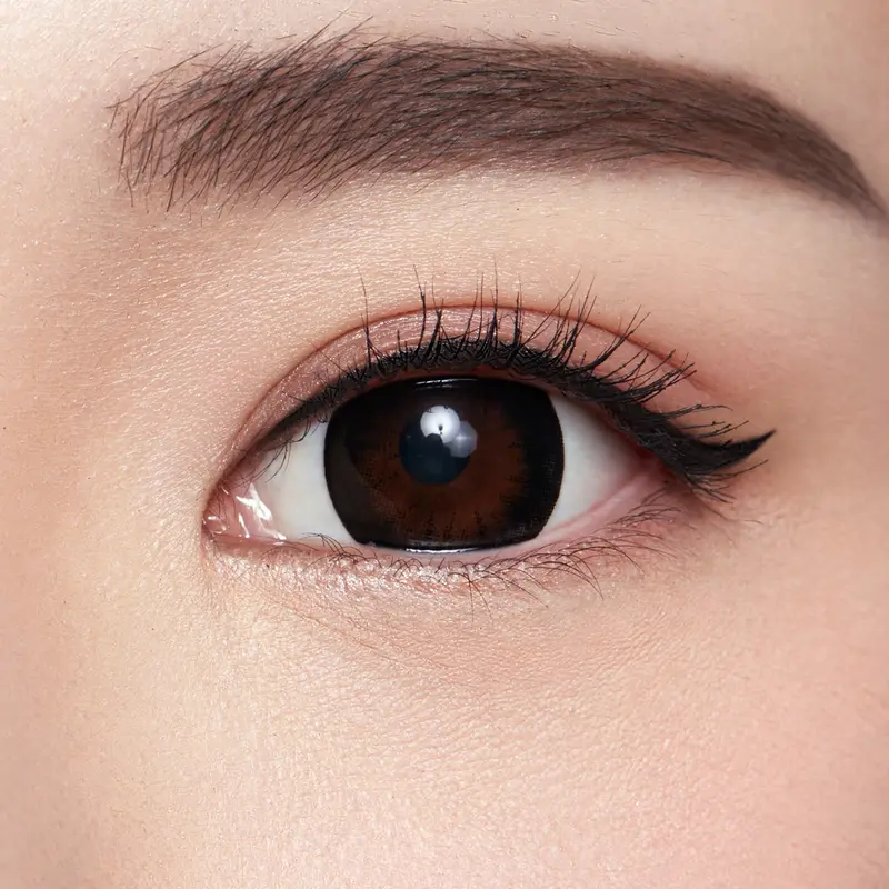Softlens Kitty Kawaii MINI CIRCLE BLACK 14.2mm - Soflen Normal, Minus -0.50 s/d -6.50 (2pcs/sepasang) 4