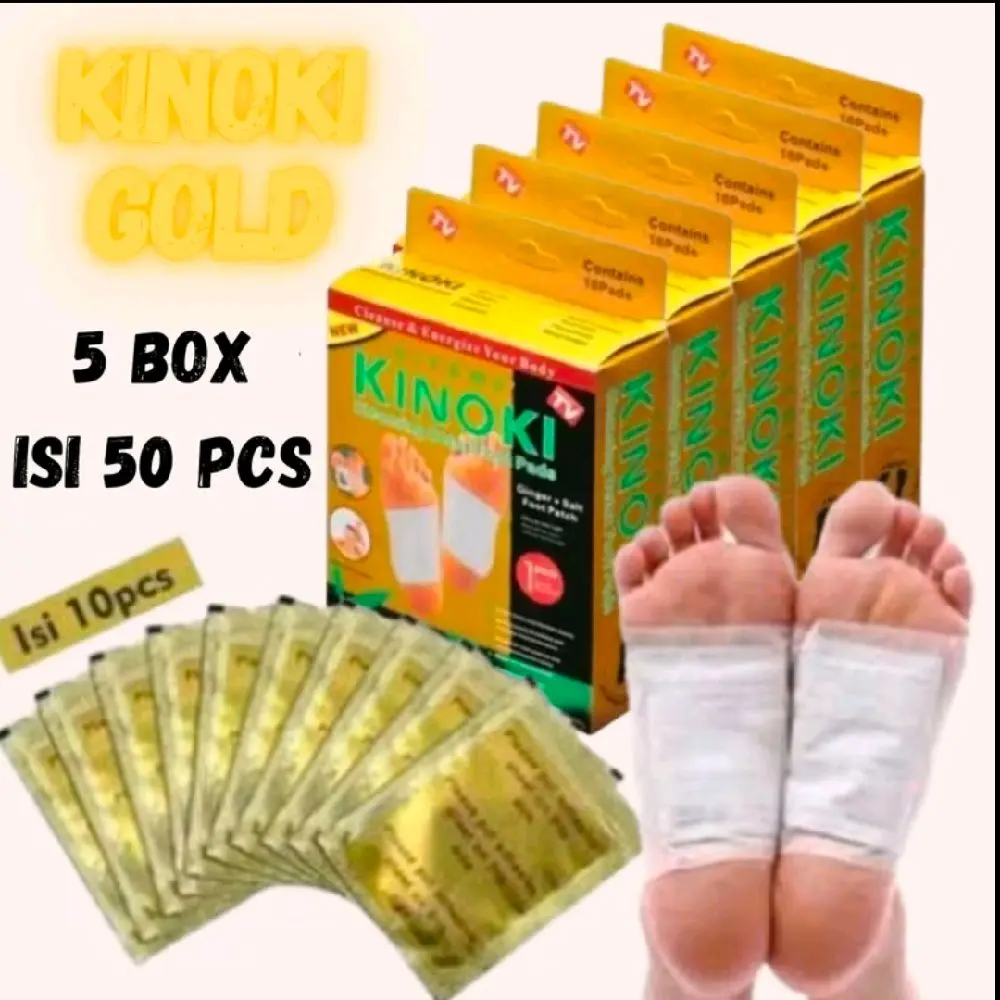 (PROMO) Kinoki gold_Koyo kaki 5Box untuk yang pegal-pegal