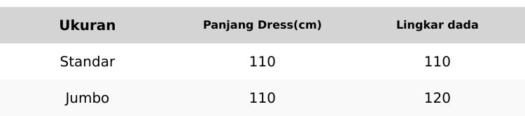 Product Introduction of DASTER MECCA STANDAR DAN JUMBO BAHAN POLY RAYON Wanita Pendek 0