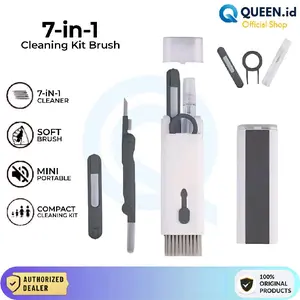 QUEEN Cleaning Tools Brush set 7in1 Multi Pembersih Keyboard Earphone Cleaner