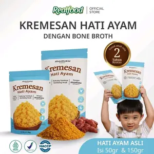 Realfood Momiku Protein Kremes Hati Ayam Bone Broth