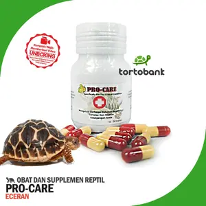 1 KAPSUL PROCARE ECERAN - OBAT PILEK KURA - OBAT KURA - OBAT REPTIL