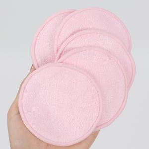 Almohadilla desmaquillante reutilizable, 5/10/15 piezas de almohadillas desmaquillantes suaves en formas redondas de bambú natural ecológico y algodón orgánico, almohadillas limpiadoras faciales, herramienta cosmética