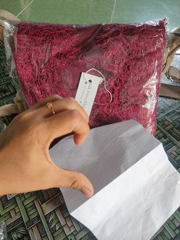 Product Review of SET OUTER FUJI dress lebaran/ kodangan pesta termurahhh baju kondangan kekinian baju one set outer set brukat mewah wanita baju bridesmaid wanita Muslim Panjang Gamis Setelan from f**n 1