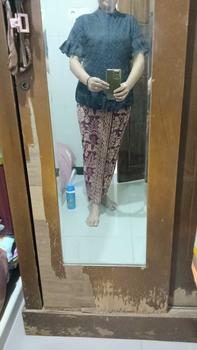 Product Review of Atasan Kebaya Kartini Lengan Pendek Katun Bordir Maliora from D**a 0