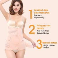 Gambar Korset 3 IN 1 Sabuk Wanita Pengecil Perut Setelah Melahirkan Normal Sesar Pembentuk Body Premium Slimming Korset Pelangsing Perut Buncit Perekat Jumbo Corset Shapewear Extra Kompresi Mengcover Area Perut Lebih Banyak - L dari Keraton Gallery Indonesia Kota Administrasi Jakarta Timur 5 Tokopedia