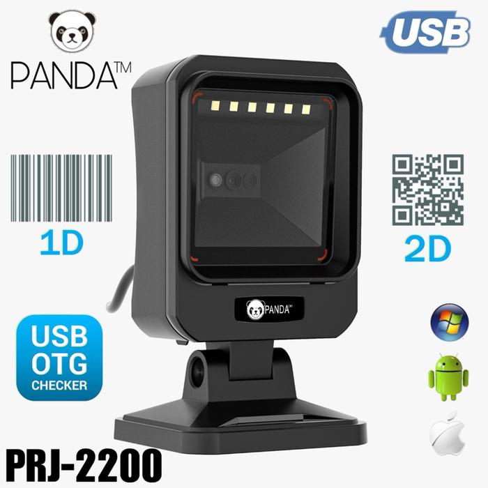 Gambar Panda PRJ-2200 Omni Barcode Scanner 2D Auto Scan dari PANDA-TM Kota Administrasi Jakarta Barat Tokopedia