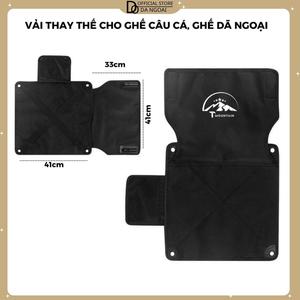 Vải Thay Thế Ghế Câu Cá,Đồng Vải Thay Thế Ghế Gấp Gọn, Ghế Có Tựa lưng, , Ghế Cắm Trại Camping Dã Ngoại , Ghế Cắm Trại Camping Vơi Chất Liệu Vải Oxford 600D Thoải Mái Dễ Chịu , Dễ Dàng Tháo Lắp Vệ Sinh -[ VTT-G1]