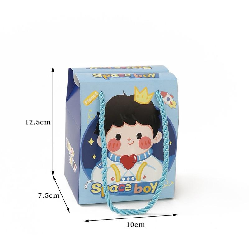 [3 PCS] GOODIE BAG ULTAH ANAK TAS PAPER BAG BINGKISAN ULANG TAHUN ANAK TAS SNACK JINJING KOTAK KADO PERLENGKAPAN BIRTHDAY TAS SOUVENIR HAMPERS ULTAH 3