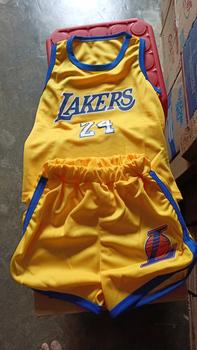 Product Review of SETELAN IMPORT BAJU BASKET ANAK / KAOS SINGLET ANAK LUCU / BAJU IMPORT ANAK ANAK TERBARU / BAJU BASKET ANAK TERMURAH / COD Celana Pakaian Outdoor from g**m 0