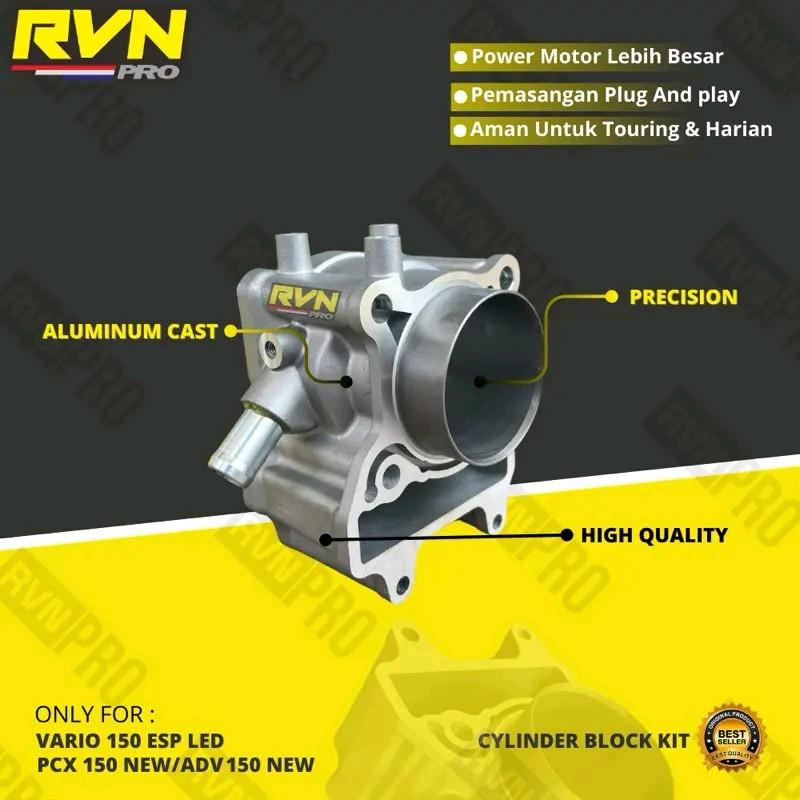 Product Introduction of BLOK SEHER BORING PAKET BOREUP BORE UP VARIO 150 125 ESP LED PCX 150 NEW ADV 150 VARIO 125 LED TECHNO 60MM 60 MM 62MM 62 MM RVN 29