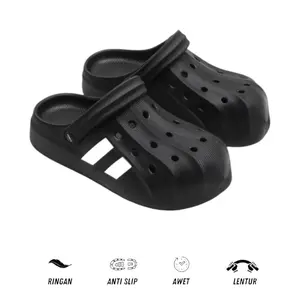Sandal Baim Pria / Wanita 36-44 model terbaru full karet eva anti slip / anti licin Shoes Sendal Selop