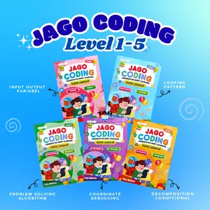 (Isi 5 Buku) JAGO CODING Pendekatan Deep Learning Superlengkap - Lingkar Media