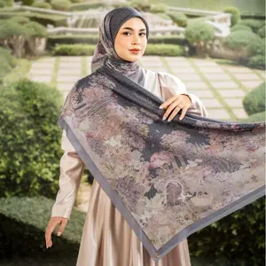 HEYLOCAL SOUNDS OF GARDEN SCARF - Hijab Segi Empat