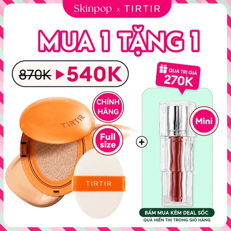 hot Skinpop - Phấn nước TIRTIR chuẩn Filter AI MASK FIT AI Filter 18g