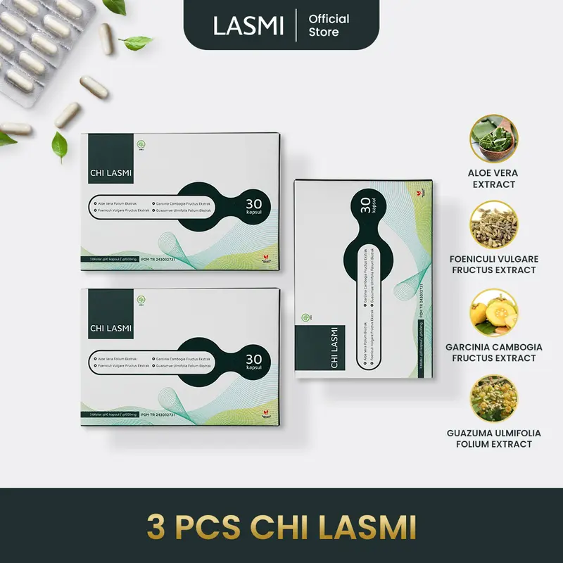 Chi Lasmi Suplemen Kapsul isi 30 - GM 1 2