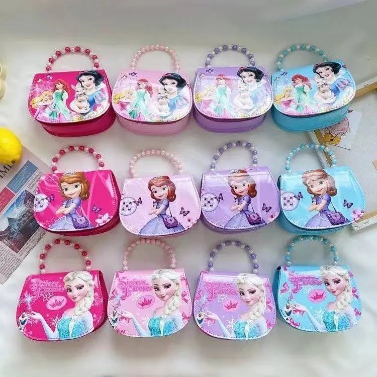Frozen Elsa Princess Bag Kid's Messenger Bag Cute Fashion Little Girl Handbag Fashion Birthday Gift
