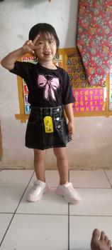 Product Review of SETELAN ROK CELANA JEANS TIGA KANCING ANAK PEREMPUAN from ✨** b**0 ✨** 0