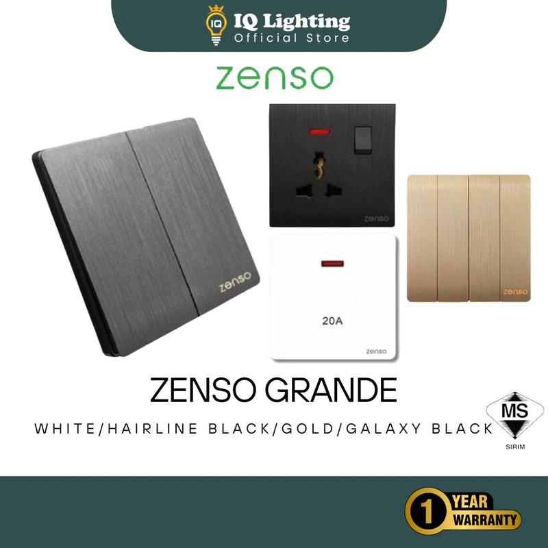 [SIRIM] Zenso Grande Socket and Wall Switch Slim Modern Switches Design ...