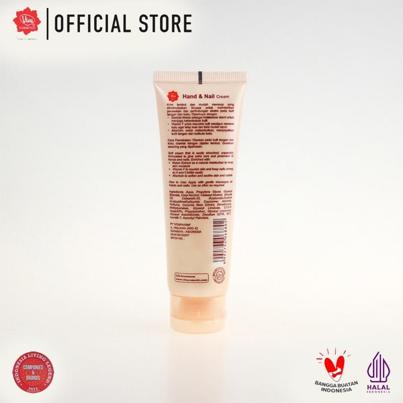 Viva Hand & Nail Cream with Vit F, Melon Extract & Allantoin - 40 gr 4