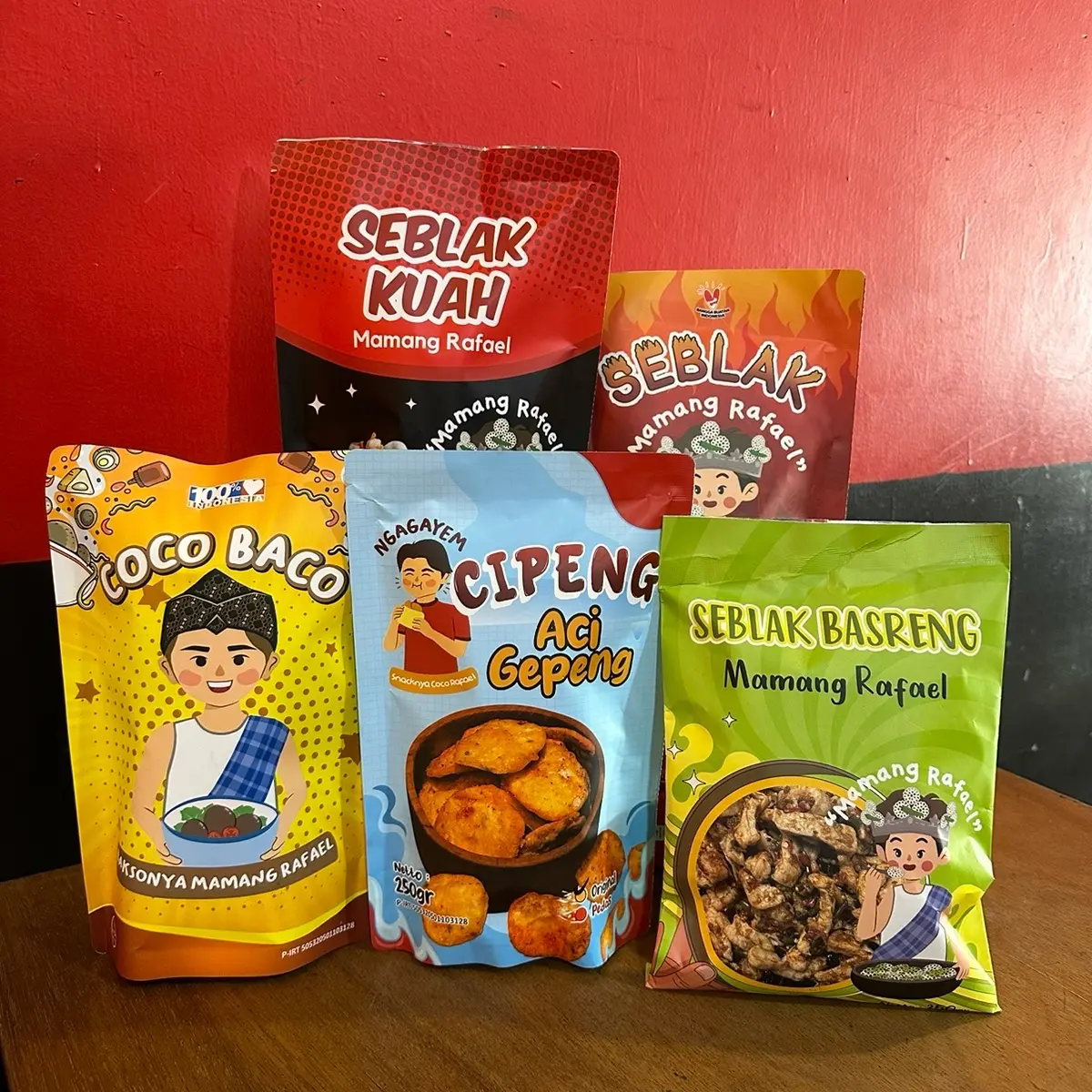 SMR - Paket Komplit Seblak , Baso, Basreng, Cipeng Pedas