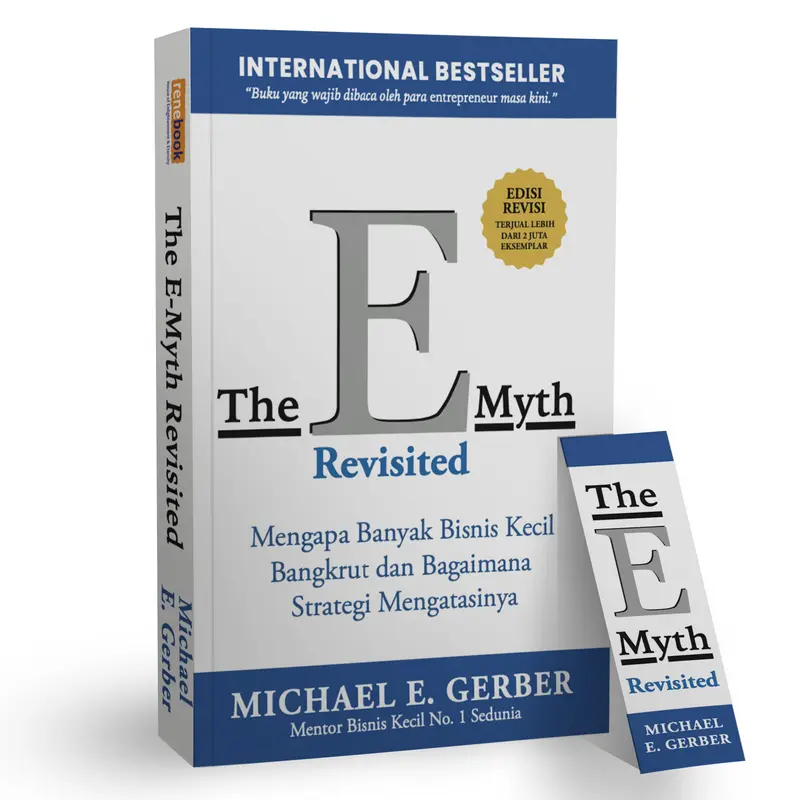 The E-Myth Revisited Terjemahan Indonesia - Michael E Gerber - Renebook - Soft Cover - ORIGINAL 4