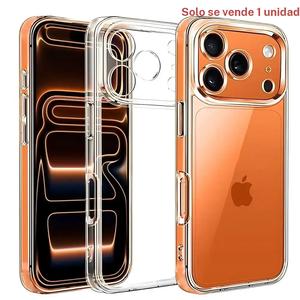 Fundas para teléfono de TPU transparente ultra delgadas para iPhone 17 Pro Max Plus 17 Air, cubierta de silicona transparente para iPhone 17 Pro