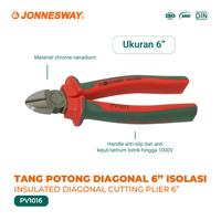 Gambar JONNESWAY Tang Potong Diagonal Isolasi Insulasi 6" Anti Listrik Setrum Kabel Insulated Cutting Plier Anti Electro Shock  - PV1016 dari Jonnesway Official Kota Administrasi Jakarta Utara 2 Tokopedia