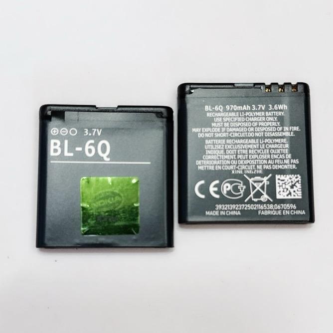 Pin thay thế dành cho Nokia 6700C : BL-6Q Zin Cty 1