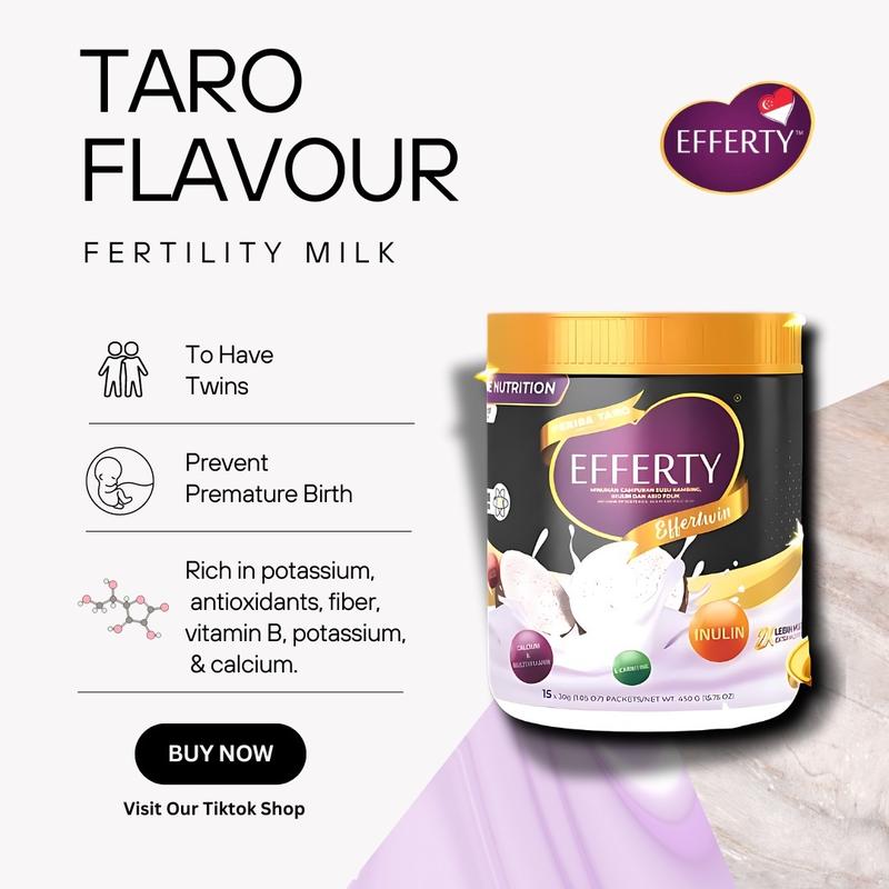EFFERTY Fertility Goat Milk by Dr Raihana - TikTok Shop Singapore