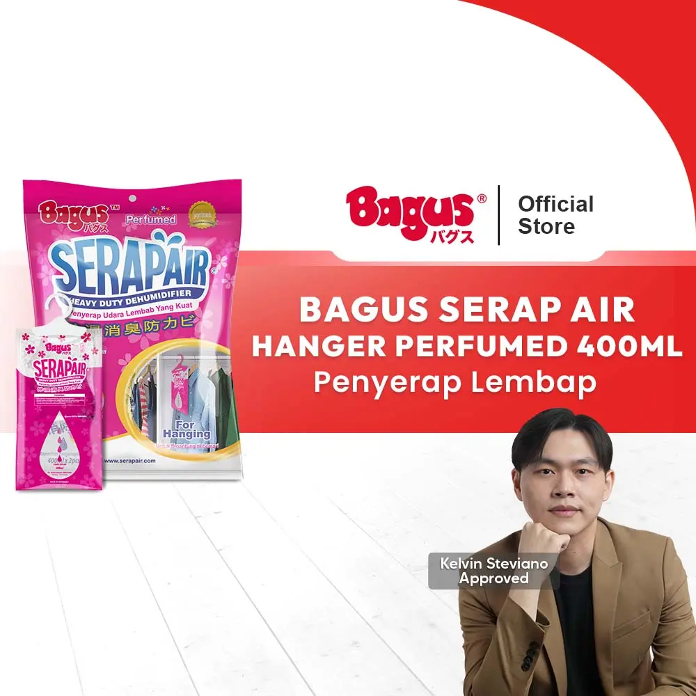 Bagus Serapair Hanger 400 ml 2's - Penyerap Kelembaban