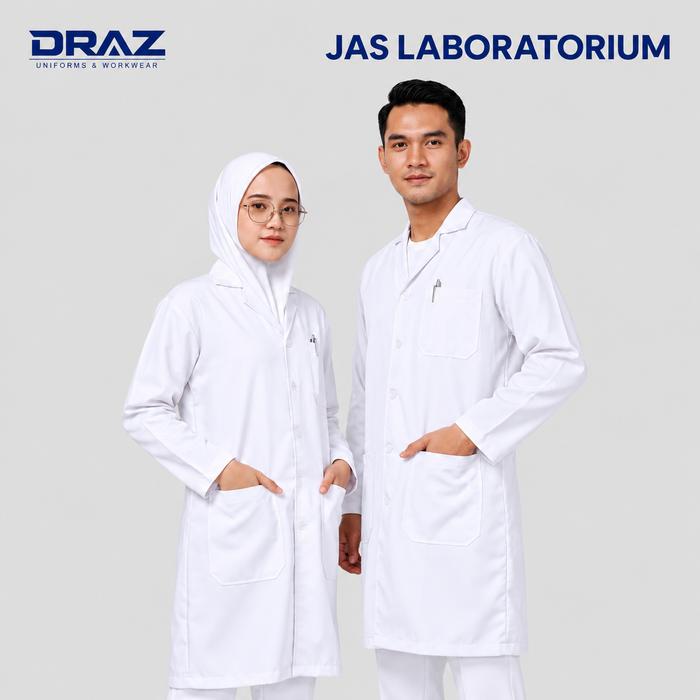 Promo TOKODRAZ Jas Lab, Jas Laboratorium Polos Unisex, Pria, Wanita ...