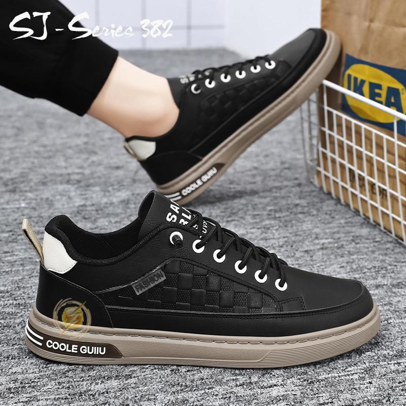 [OOSLE] Sepatu Sneakers Pria Casual Cakep bisa dipakai Formal Non Formal Kualitas Premium -382 6