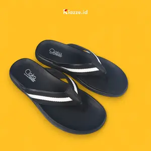 Sandal Pria Jepit Distro Kasual Santai Sendal Cowok Pria Dewasa Flipflops Men - Bazzera Cloka