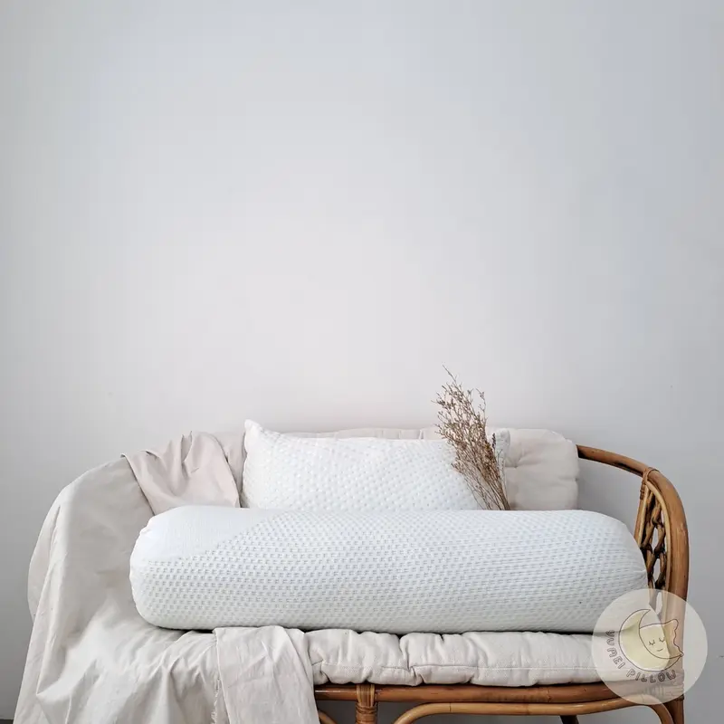 Paket 1 Bantal + 1 Guling Tidur Premium Memory Foam Empuk Yumei 60x40cm | BEST DEAL 7