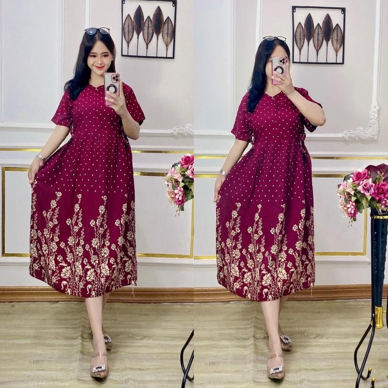 Daster Chibi Pendek Wanita Harian Santai Rayon Premium Gread A Busui Bumil Resleting Depan Standart Ld 110 Daster Dress Pendek Bali Motif Love Terbaru Kekinian 6