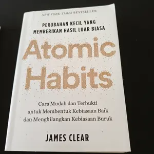 Atomic Habits - James Clear (English/Indonesia)