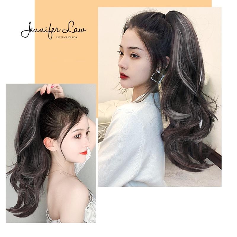 Synetic Grab Clip Ponytail Hairpiece Mini Claw Clip Ponytail - TikTok ...