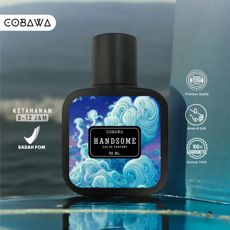 Cobawa Parfum Handsome Eau De Parfume 50 ml Cowok Perfume Tubuh Pria Wangi 3