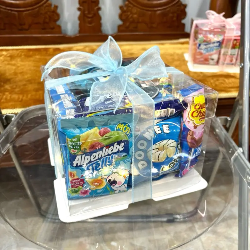 Box Quà Nhiều Màu Kèm Đèn Làm Quà Tặng