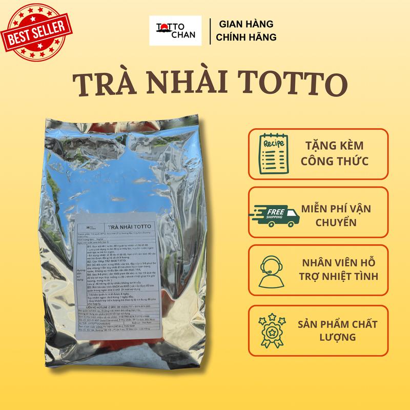 Trà Nhài Totto Đặc Biệt Đậm Trà Thơm Hương Hoa Nhài - Nguyên Liệu Pha Trà Chanh,Trà trái cây - Gói 1kg