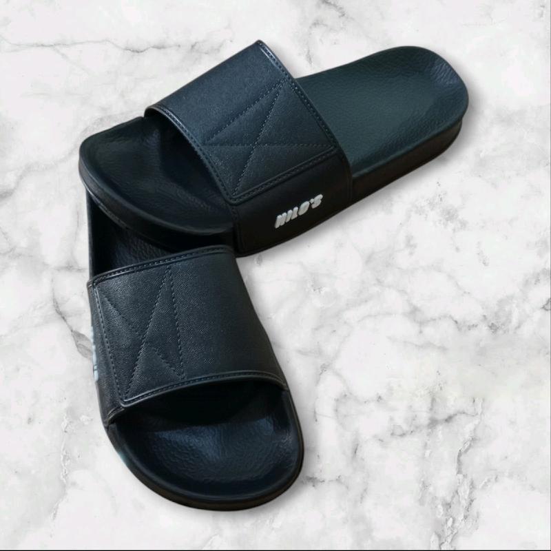 SANDAL SELOP PRIA HITAM/KARET SANDAL HARIAN 2