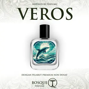 VEROZZ  BosquePerfume - Extrait de Parfum -  Wangi Maskulin Pria Aroma segar kalem dan mewah manis vanilla tahan lama