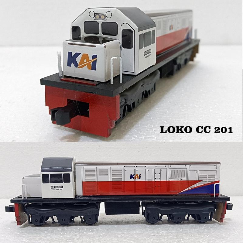 Product Introduction of Kereta Api Indonesia - Lokomotif dan Gerbong (Handmade) 1