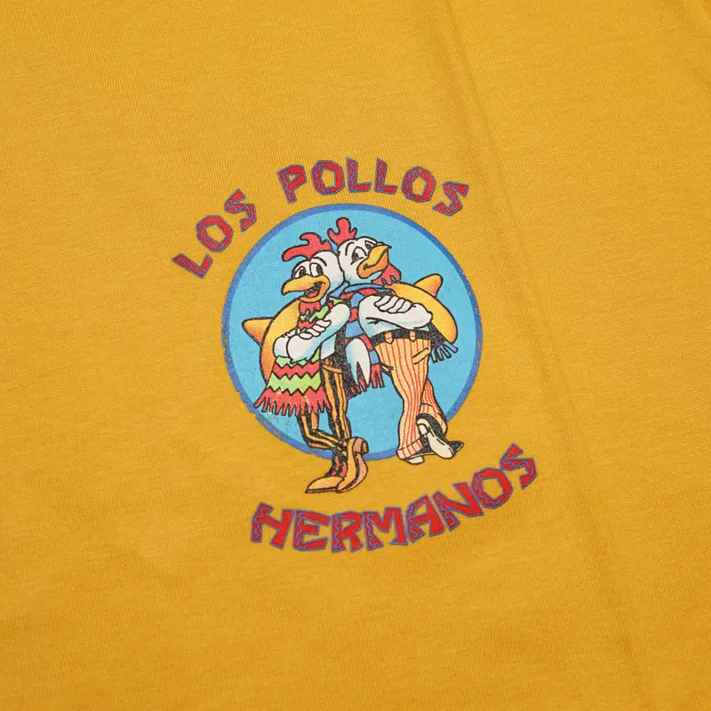 Kaos Film Breaking Bad - Los Pollos Hermanos Movie T-shirt 8